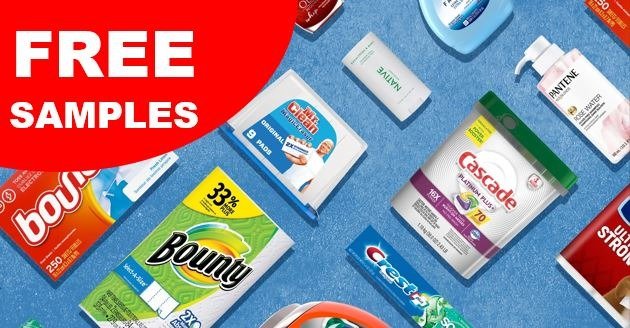 Free Samples from P&G